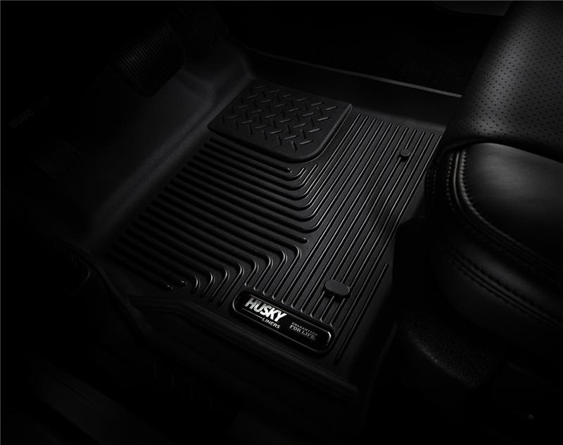 Ram Ram 1500 Floor Liner - Rear - Husky Liners - X-act Contour - Black - `10-`12